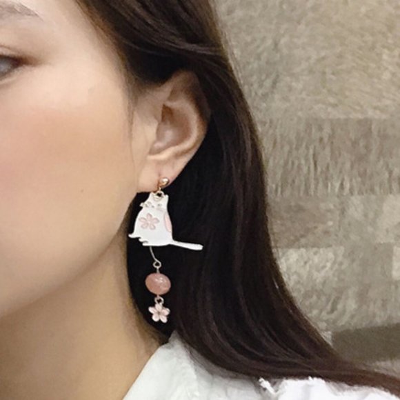 💙💕Last one Strawberry Stones Cat Sakura Flower - Picture 8 of 11